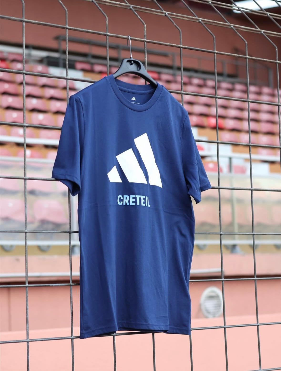 T-Shirt Créteil x Adidas Bleu