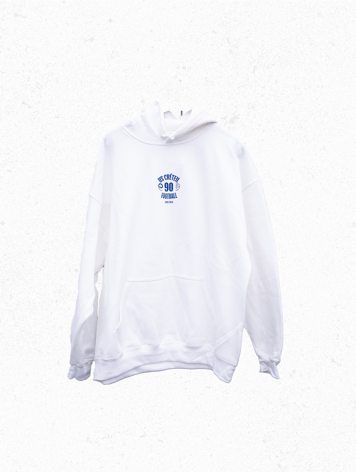 Sweat à capuche Blanc - Collection des 90 ans